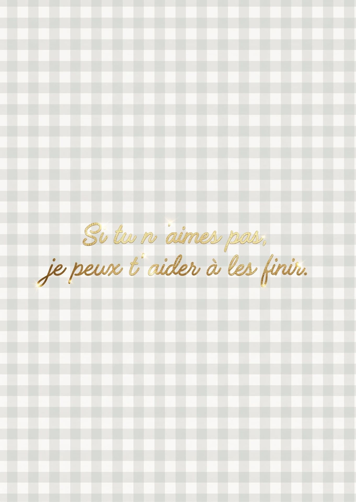 Si tu n'aimes pas, je peux t'aider à les finir.webp